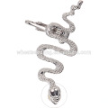 best selling newly punk serpentine fancy snake shape stud animal earring